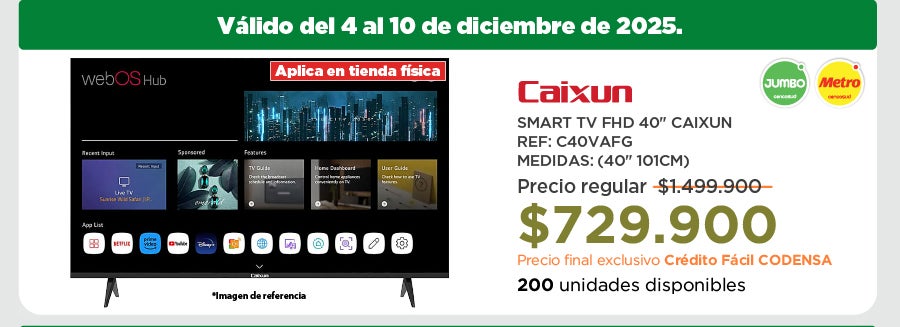 Crédito f´cil codensa